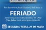 Feriado 25/05
